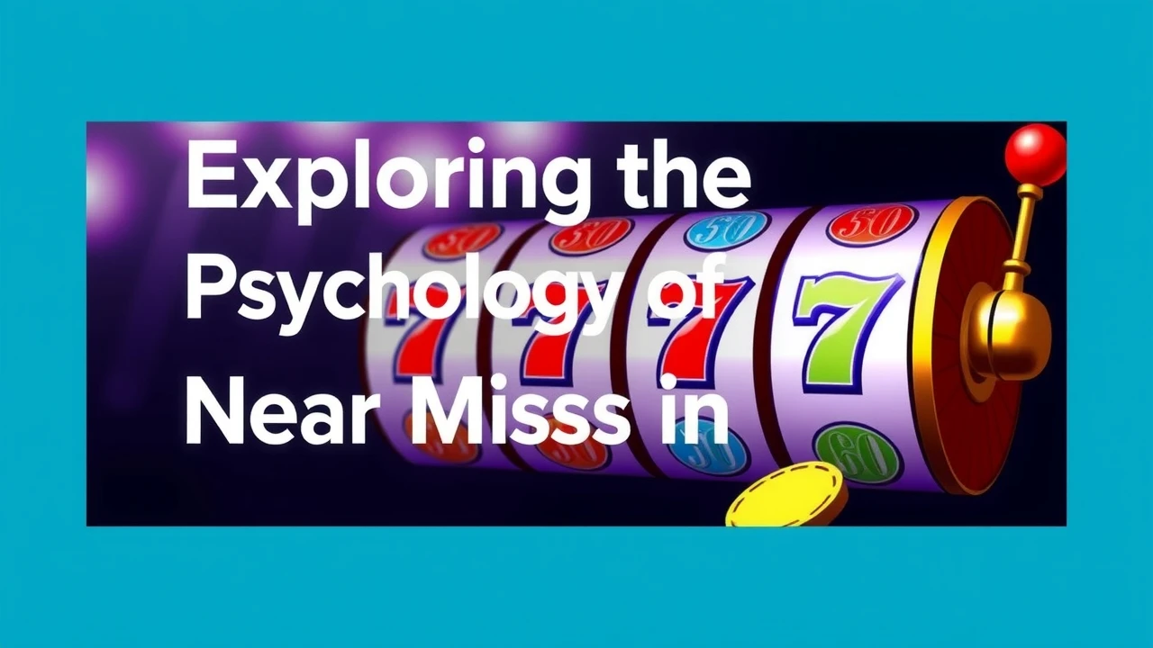Exploring the Psychology of Near Misses in Slot Game